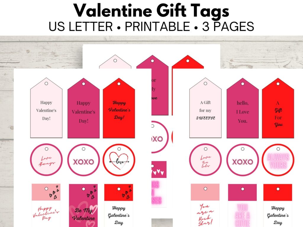 Valentine Gift Tags