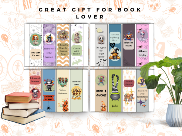 Halloween Bookmarks