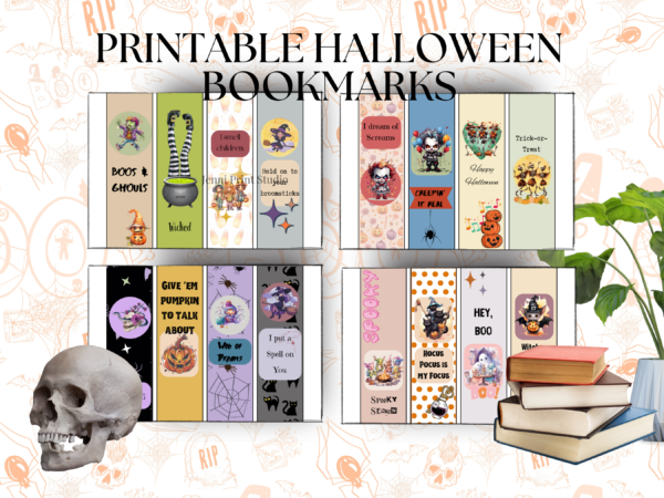 Halloween Bookmarks