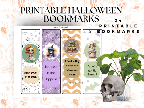 Halloween Bookmarks