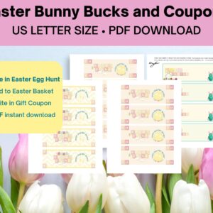 Easter Bunny Bucks