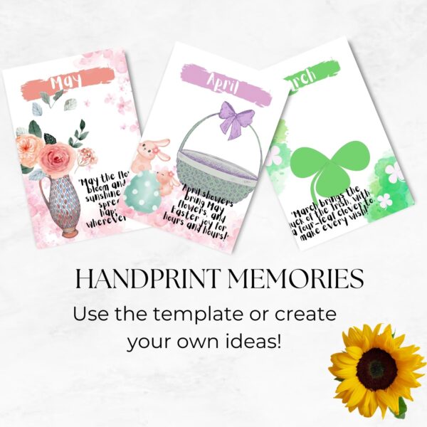 Handprint Memory Book